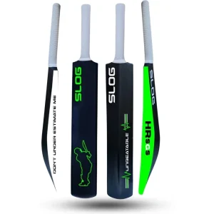 HRSGS THE ORIGINAL Slog Full Size Hard Plastic For Tennis Ball PVC/Plastic Cricket Bat